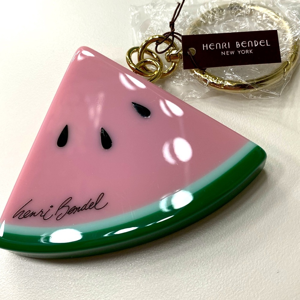 Henri Bendel Watermelon Key Holder or bag charm